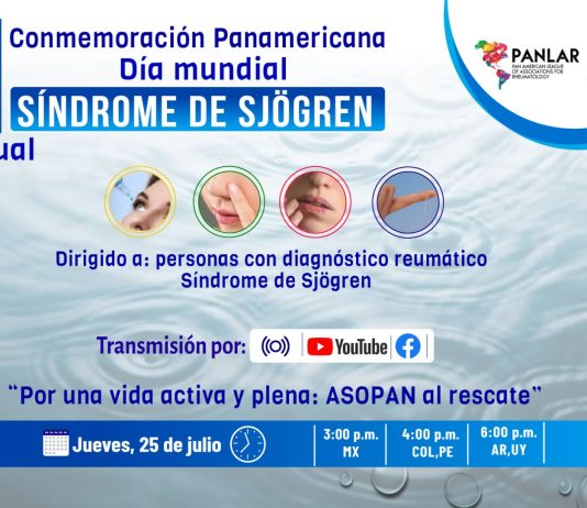 Súmate a la 1ra Conmemoración Panamericana por el Día Mundial del Síndrome de Sjögren!